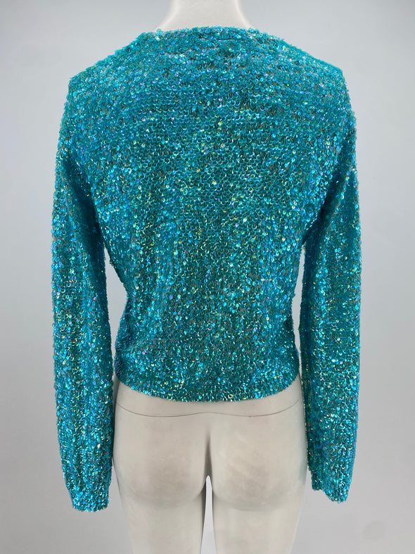 Cardigan à sequins