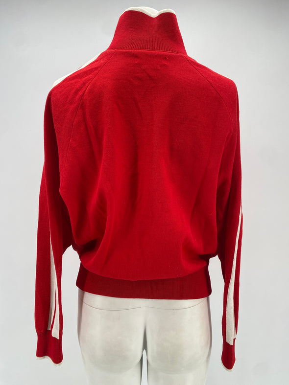 Gilet "Darcy" rouge à zip