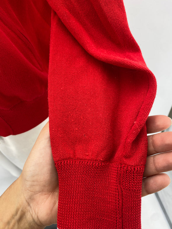 Gilet "Darcy" rouge à zip