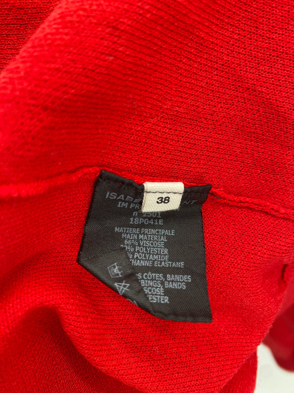 Gilet "Darcy" rouge à zip