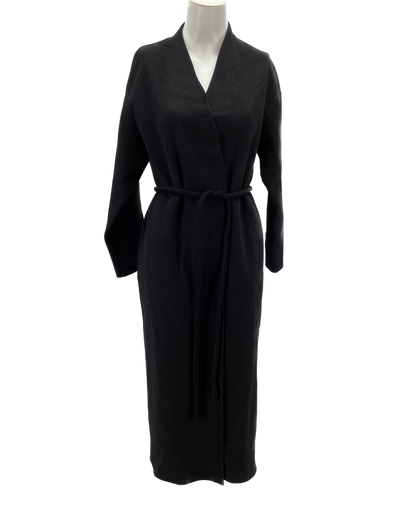 Long manteau noir