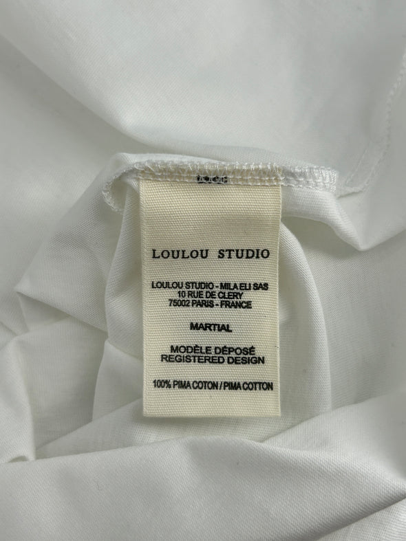 Robe blanche "Martial"