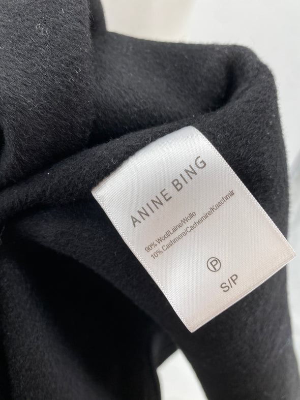 Long manteau noir