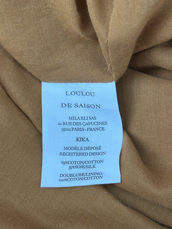 Robe camel "Kika"