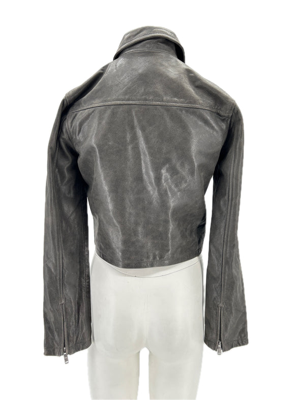 Veste en cuir