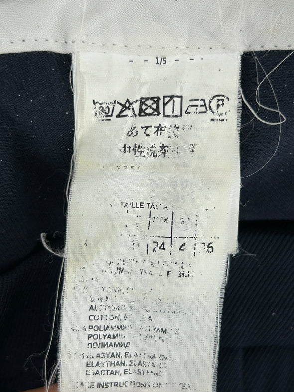 Pantalon à pinces noir