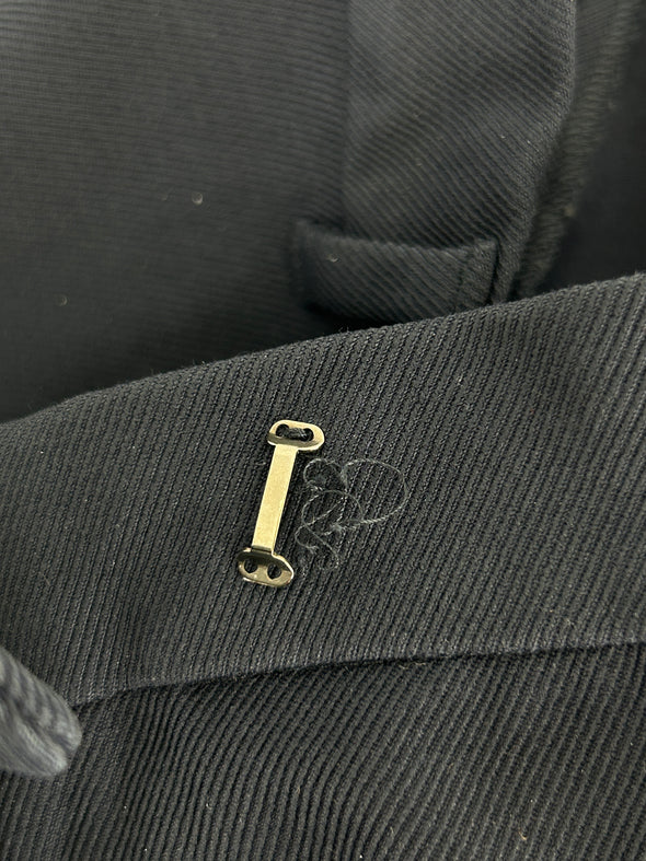 Pantalon à pinces noir