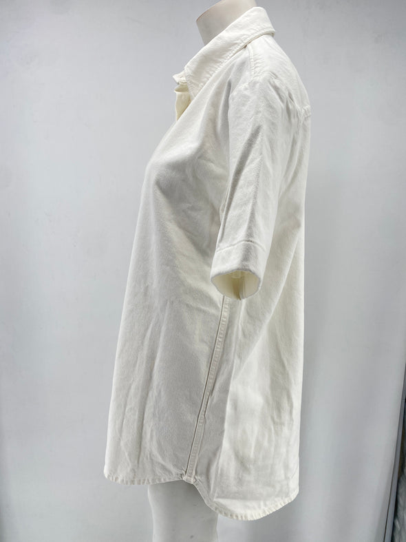 Robe chemise "Sant" à manches courtes