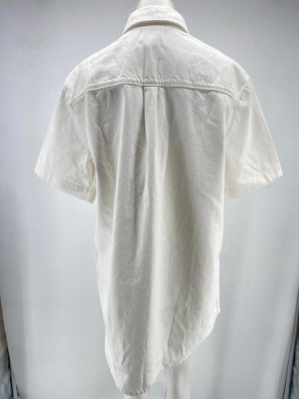 Robe chemise "Sant" à manches courtes