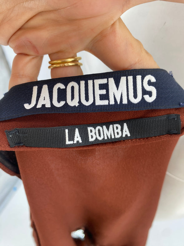 Top "La Bomba" marron