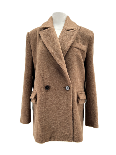 Blazer en mélange de laine et cachemire