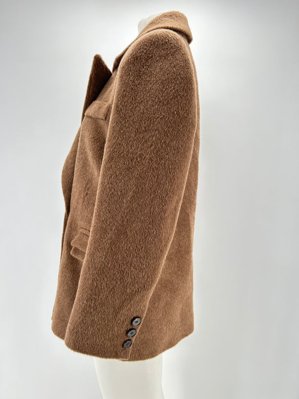 Blazer en mélange de laine et cachemire