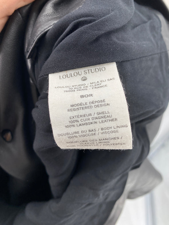 Veste "Bor" en cuir