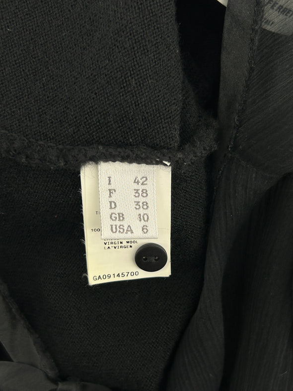 Pull en laine noir