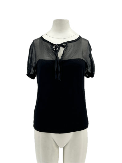 Pull en laine noir