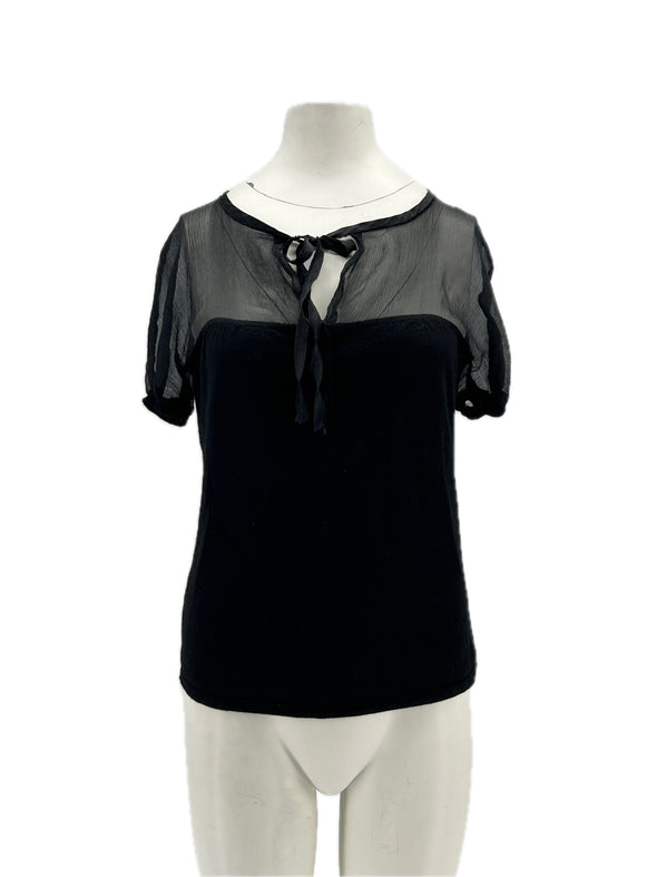 Pull en laine noir