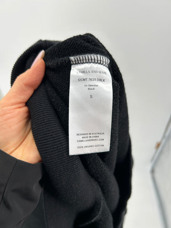 Sweatshirt noir