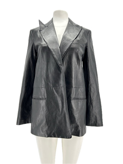 Blazer en cuir