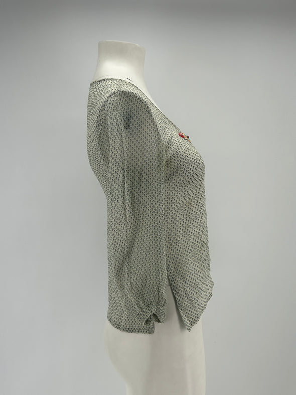 Blouse à imprimé