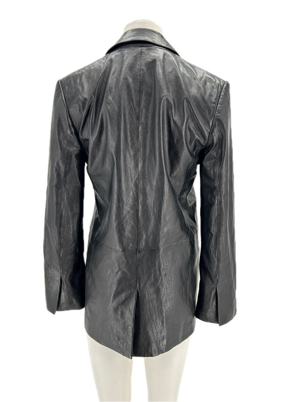 Blazer en cuir