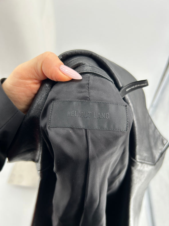 Blazer en cuir