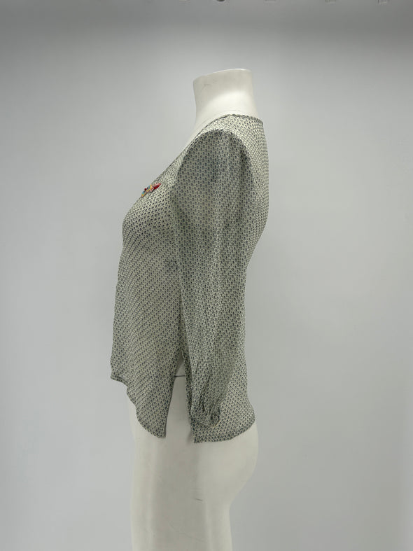 Blouse à imprimé
