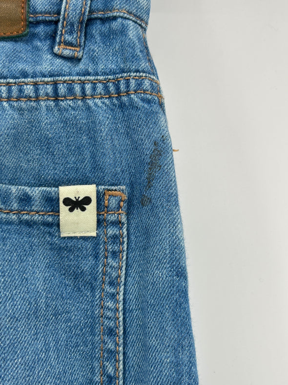 Jean large bleu