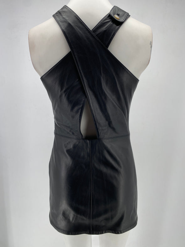 Robe en cuir "Tolka"