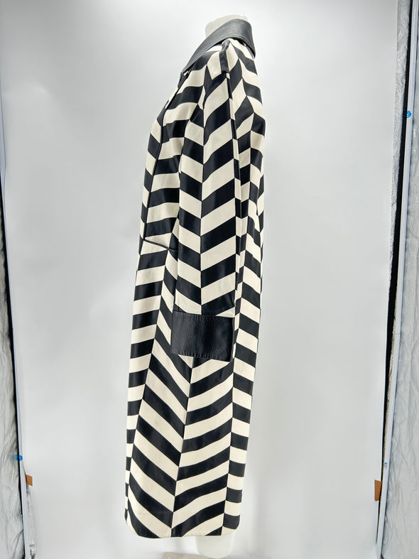 Manteau en cuir