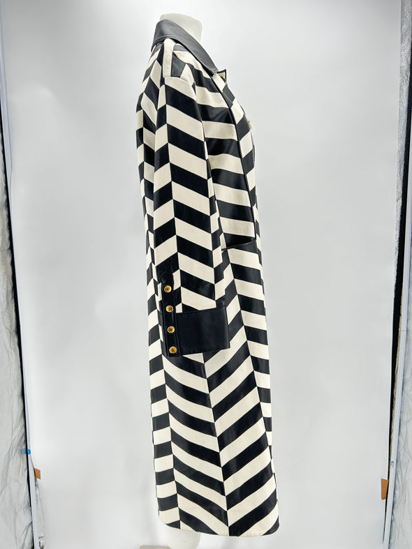 Manteau en cuir