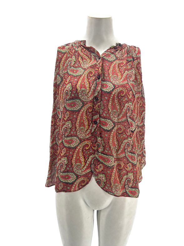 Blouse à motifs