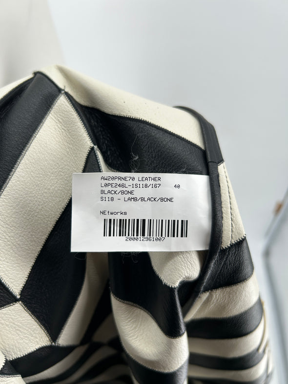 Manteau en cuir