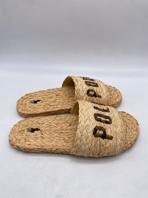 Sandales en raphia