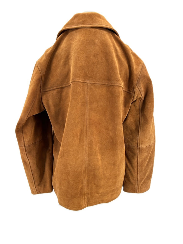 Veste en daim camel