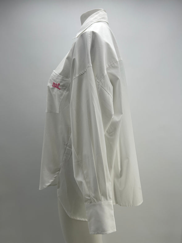 Chemise oversize blanche