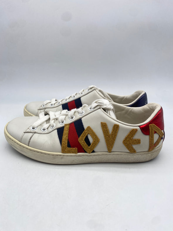 Baskets "Loved" en cuir