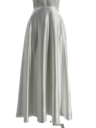 Jupe longue blanche