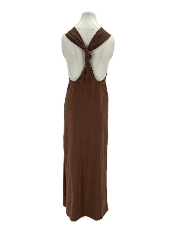 Robe marron "Rayna"