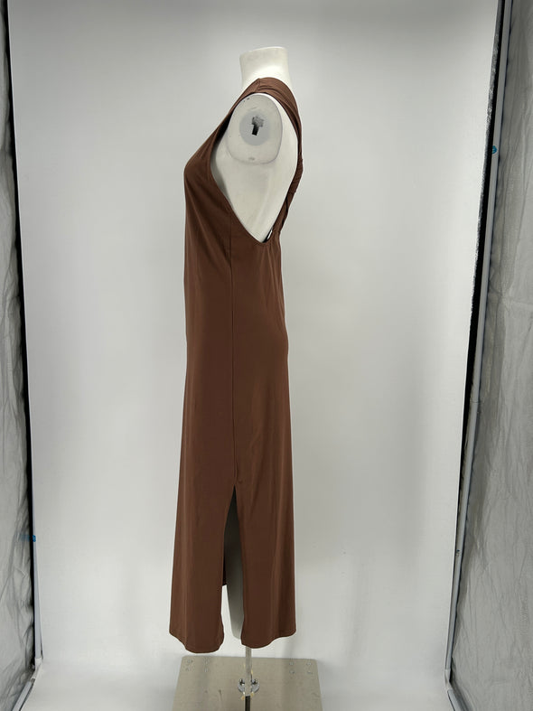 Robe marron "Rayna"