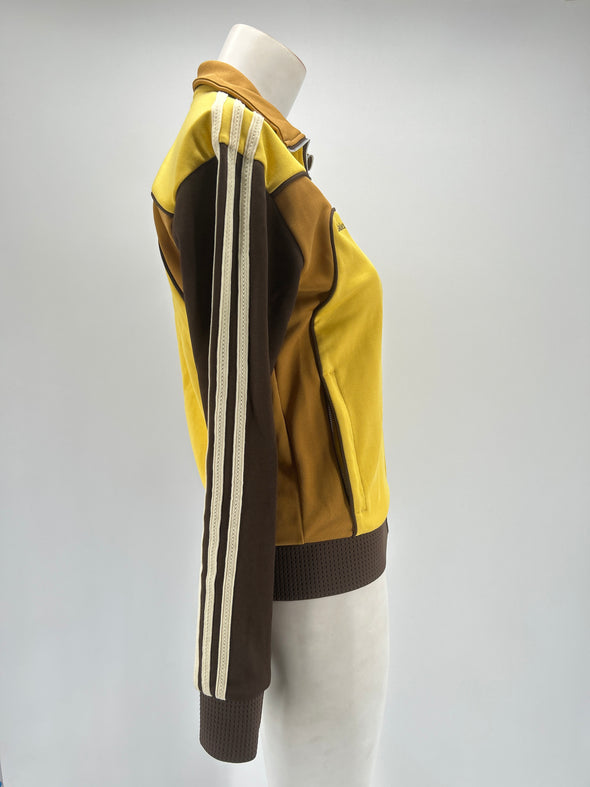 Veste de survêtement jaune