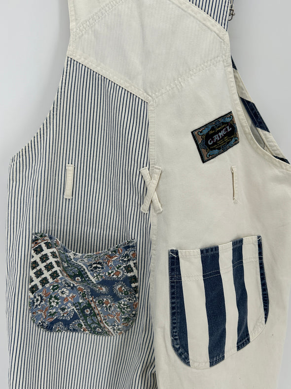 Salopette en patchwork