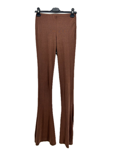 Pantalon slim marron