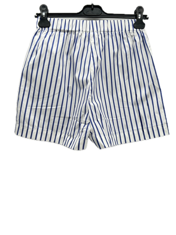 Short à rayures