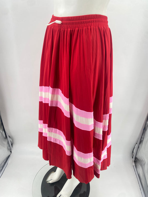 Jupe longue rouge