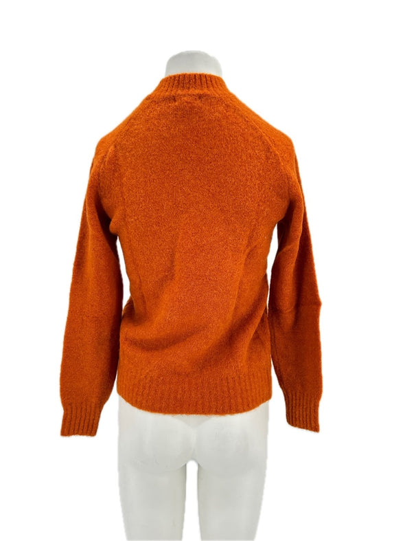 Pull en laine orange