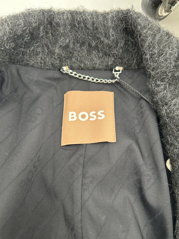 Manteau long gris