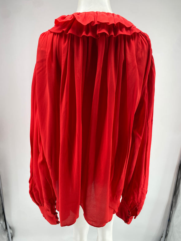 Blouse rouge