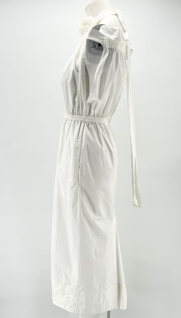 Robe longue blanche