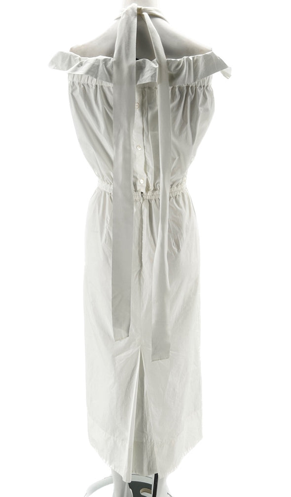 Robe longue blanche