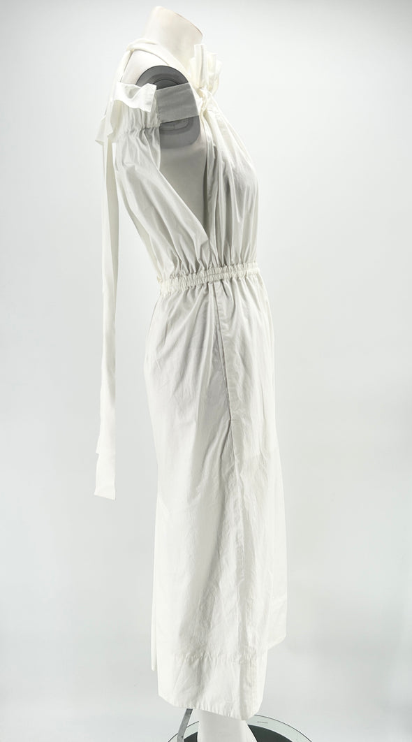 Robe longue blanche